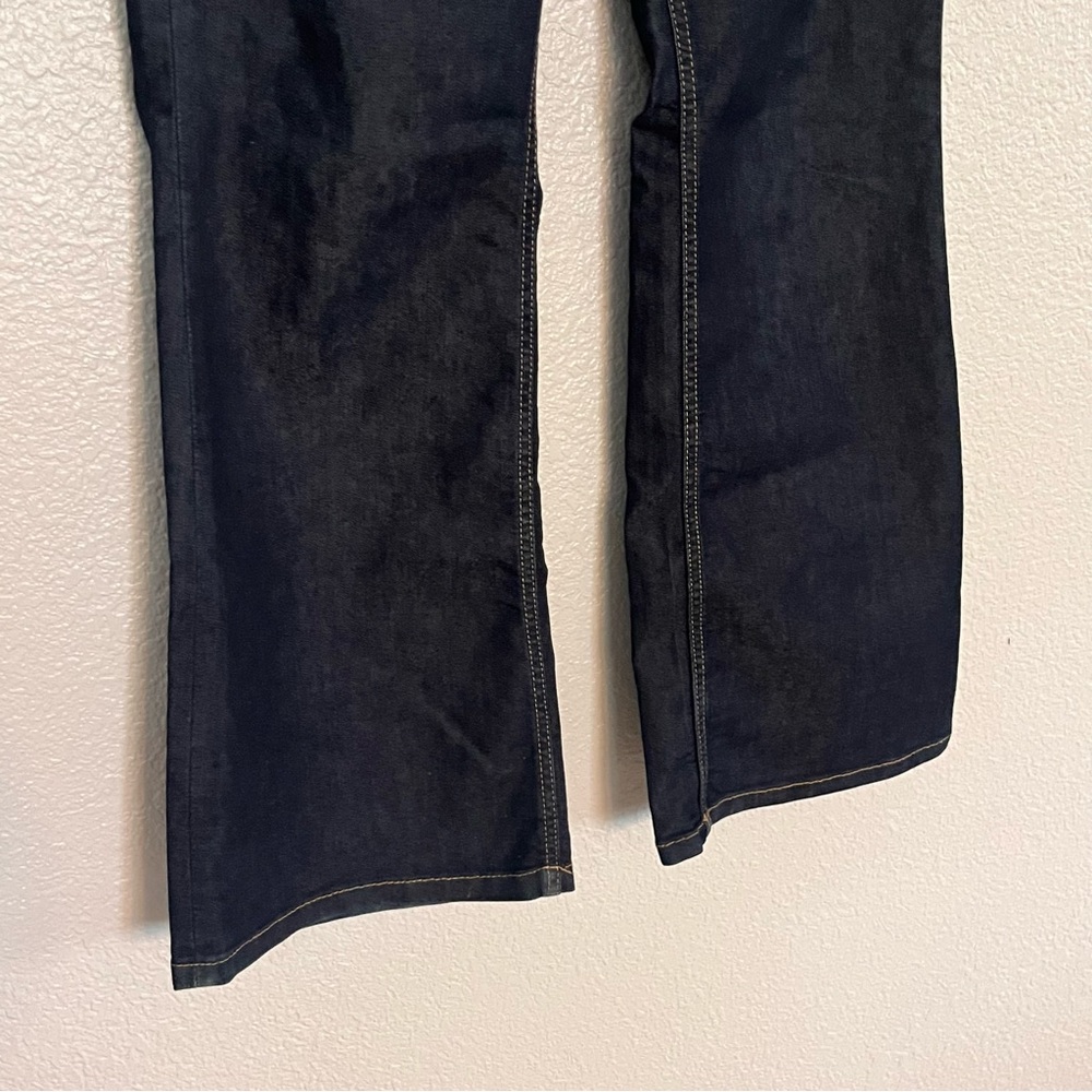 Banana Republic limited edition size 10S Dark Blue Flare Jeans - Picture 2 of 14